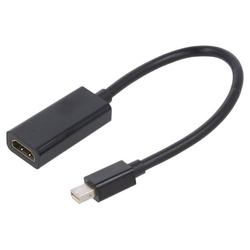 Adaptateur DisplayPort 1.2 HDMI 1.3 femelle mini DisplayPort prise male Full HD 0.15m - noir
