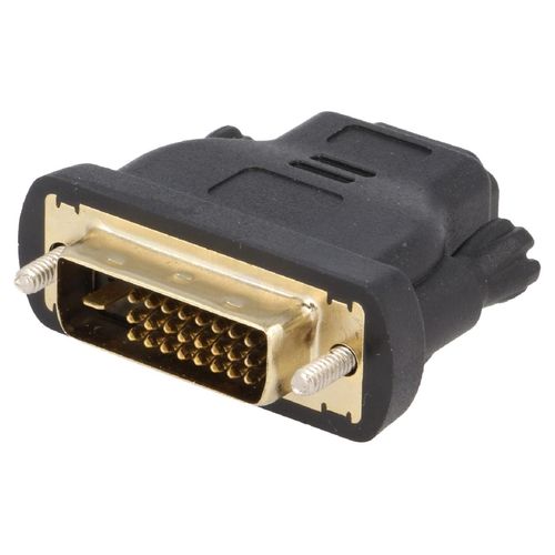 Adaptateur DVI-D male vers HDMI femelle noir