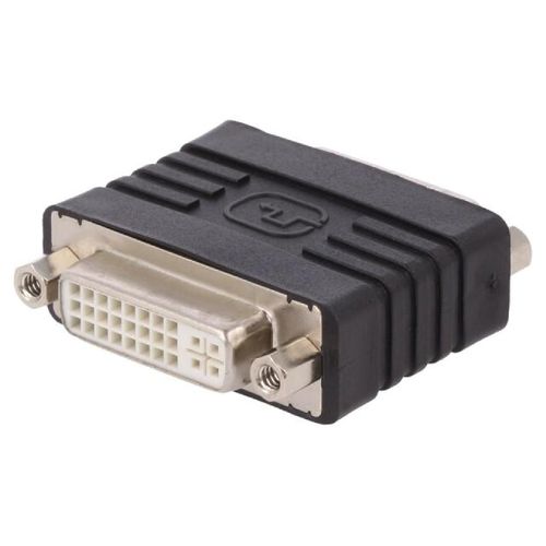 Adaptateur DVI-I -24-5- femelle des deux cotes - noir