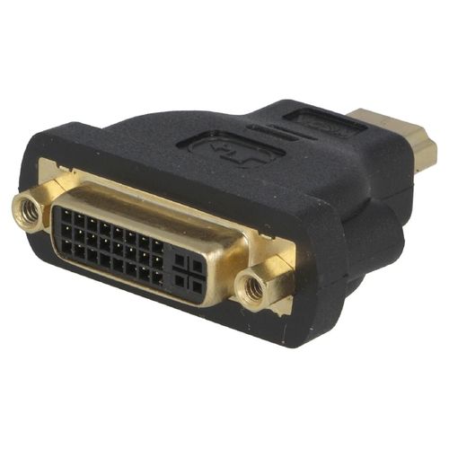 Adaptateur DVI-D femelle vers HDMI male noir