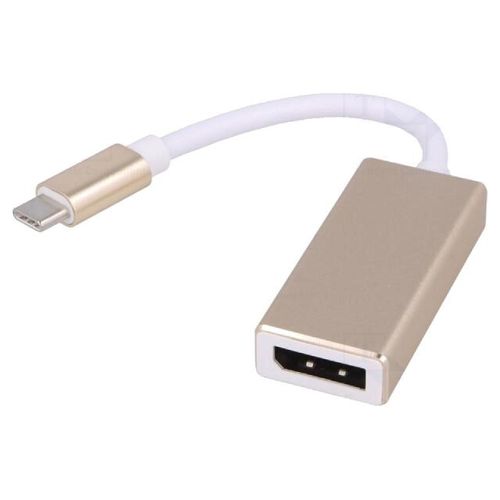 Adaptateur USB 3.1 DisplayPort femelle vers USB C prise 15cm