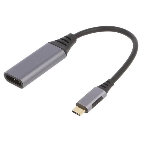 Adaptateur USB 3.0 DisplayPort femelle USB C prise male 0.15m - noir