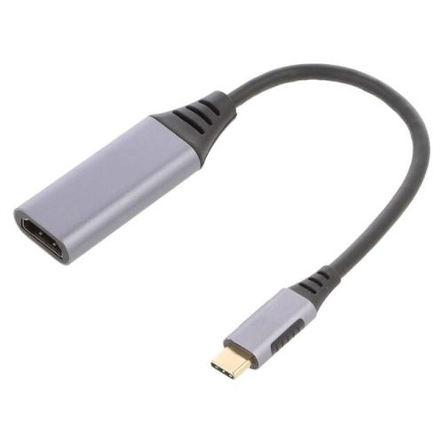 Adaptateur USB C3.0 prise male HDMI femelle 4K 3D UHD 0.15m - Noir