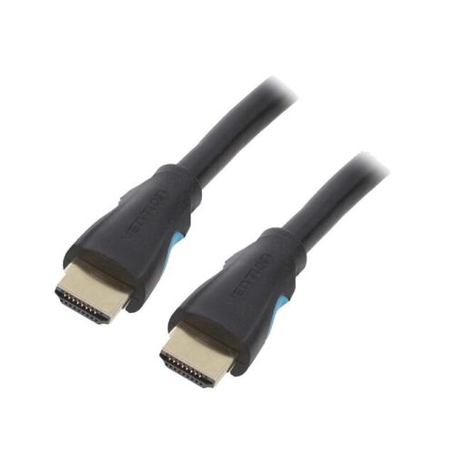 Cable HDMI 2.0 HDMI prise male des deux cotes UHD 4K 3D 3m - Noir