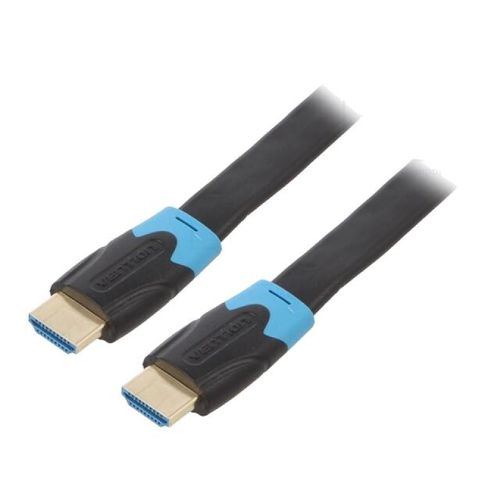Cable HDMI 2.0 prise male des deux cotes UHD 4K 3D 2m - Noir