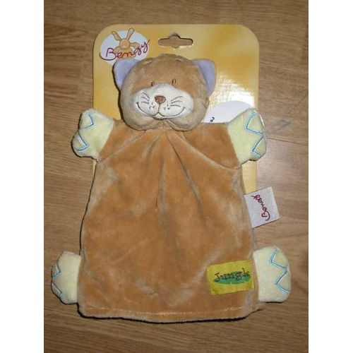 Chat Doudou Marionnette Bengy Jungle Amtoys