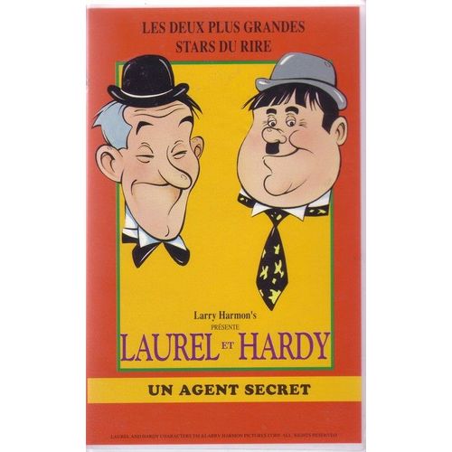 Laurel Et Hardy , Le Dessin Animée - 1 Épisode - Un Agent Secret