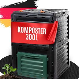 ASFASFq-Composteur de jardin de qualité supérieure - 300 l -