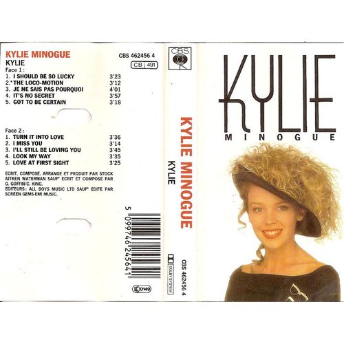 Kylie Minogue 1er Album I The Locomotion I Should Be So Lucky