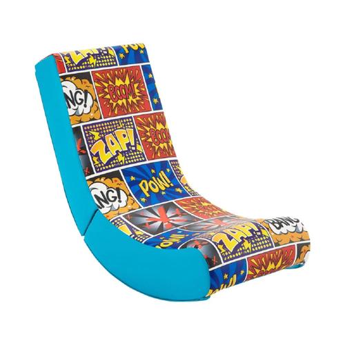 X-Rocker - Siège De Jeu Pliable Video Rocker Comic Book Edition - Pour Enfants De 6 À 12 Ans