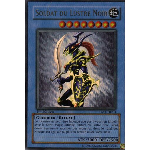Soldat du Lustre Noir - Yu-Gi-Oh!