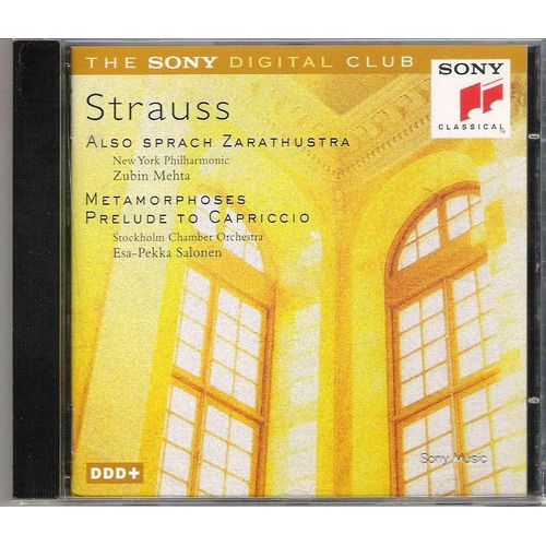 Ainsi Parlait Zarathoustra, Metamorphoses, Prelude New York Philharmonic Orchestra