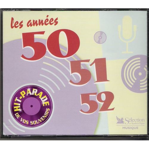 Les Années 50-51-52."Hit-Parade De Vos Souvenir".