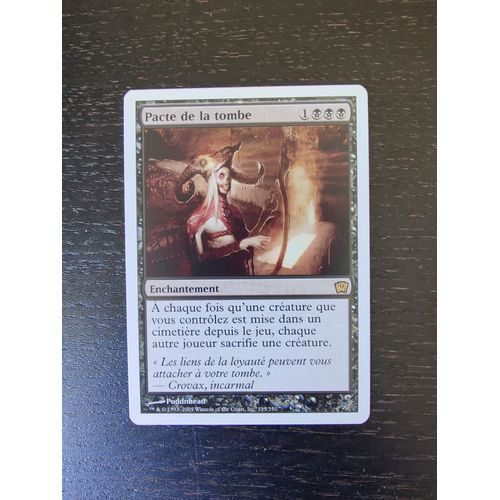 Pacte De La Tombe, 9e Edition