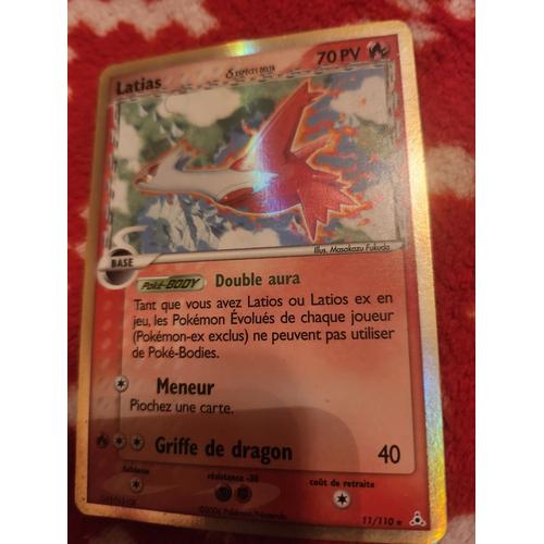 Carte Pokemon Holo Latias Espèce Delta