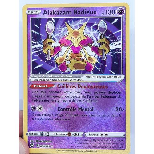 Alakazam Radieux (Shiny) - Pokémon - Set Tempête Argentée - 059/195 - Eb12 -Française