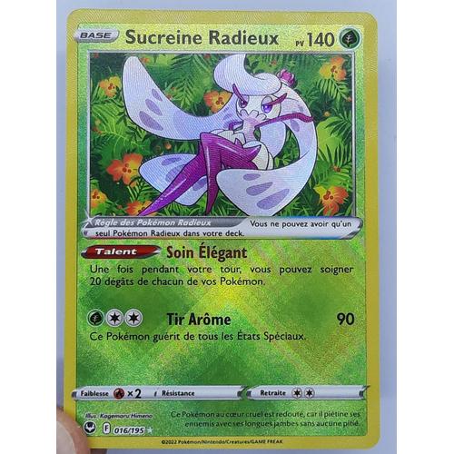 Sucreine Radieux (Shiny) - Pokémon - Set Tempête Argentée - 016/195 - Eb12 -Française