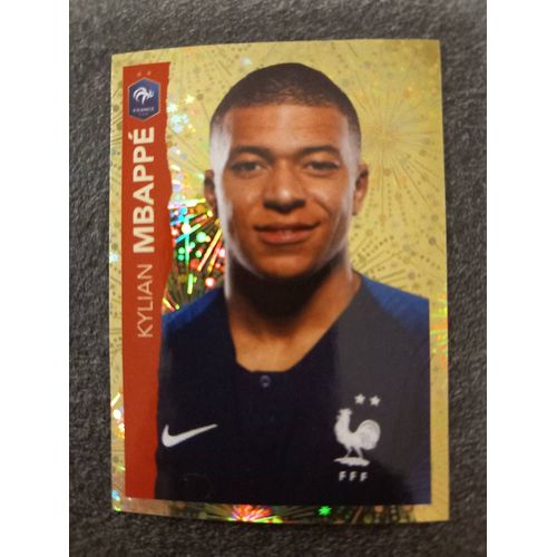 Carte Panini Intermarché Kylian Mbappé N°26