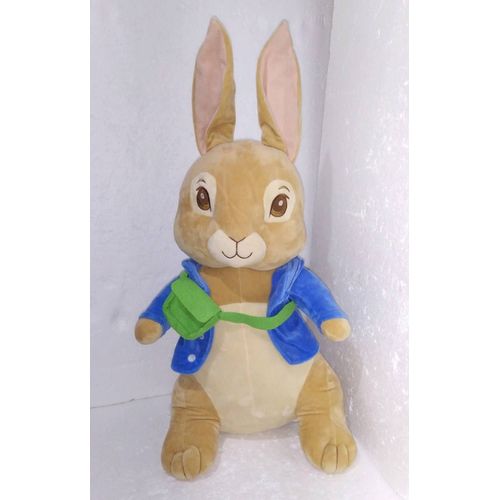 Très Grande Peluche Pierre Lapin 75cm