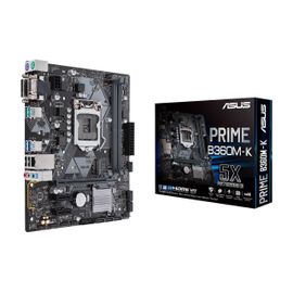 ASUS PRIME B360M-K LGA1151 (serie 300) DDR4 DVI VGA M.2 mATX Carte mere