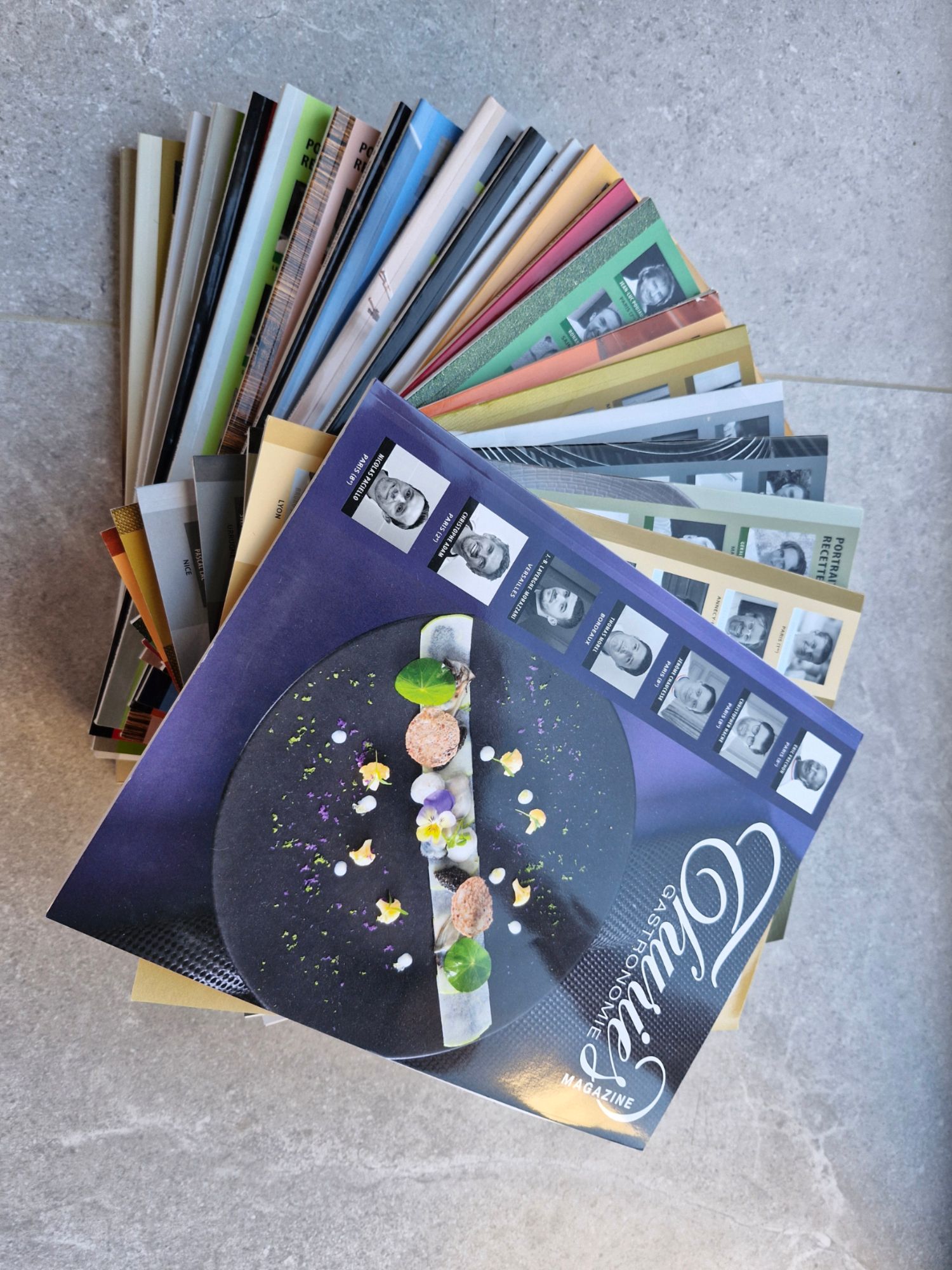 Thuries GASTRONOMIE Magazine4冊セット Thuries GASTRONOMIE Magazine4冊セット Thuries gastoronomie