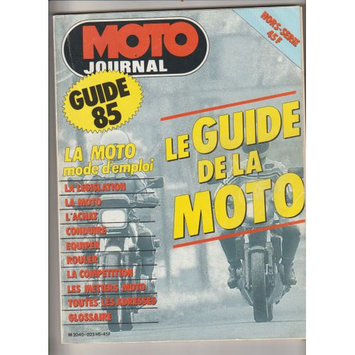 Moto Journal Hors Serie Guide 85