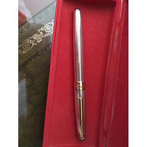 Stylo Feutre Argent Et Or Rose Montblanc