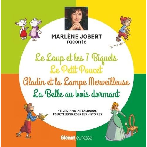 Le Loup Et Les 7 Biquets, Le Petit Poucet, Aladin, La Belle Au Bois Dormant - (1 Cd Audio Mp3)