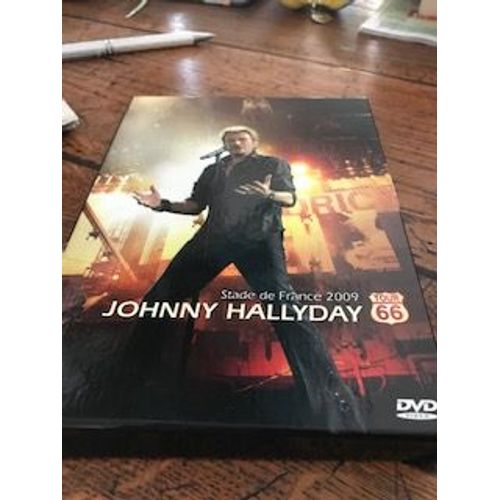 Double Dvd Johnny Hallyday Stade De France 2009 - Tour 66