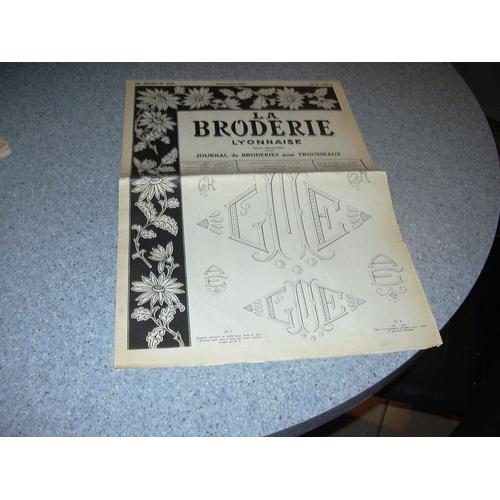 La Broderie Lyonnaise "N°1231" Septembre 1964