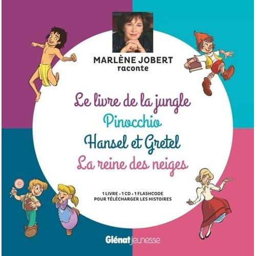 Le Livre De La Jungle, Pinocchio, Hansel Et Gretel, La Reine Des Neiges - (1 Cd Audio)