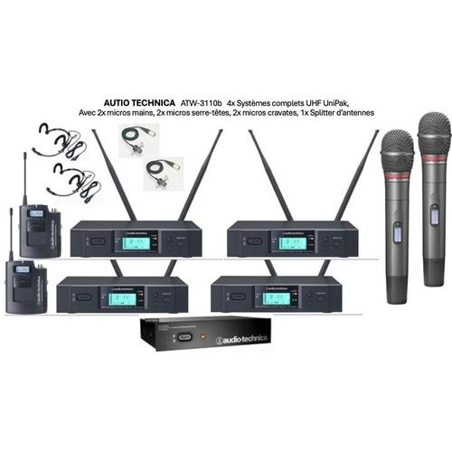 AUDIO TECHNICA_Systeme UniPak_ATW3100_RX/TX_Micro HF