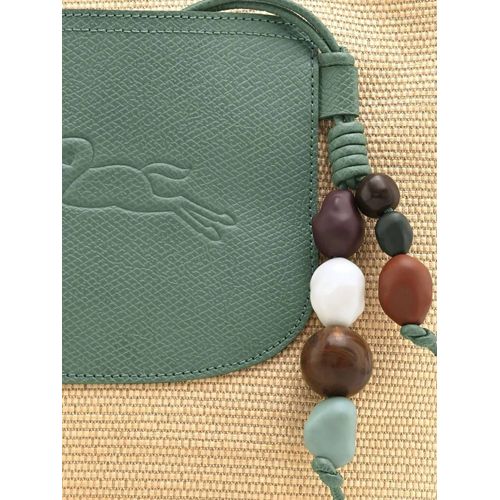 Longchamp sac cabas Le Pilage en paille tressée - OREGANO