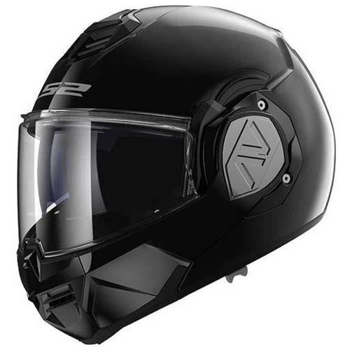 Ls2, Casque Moto Modulable Advant Noir Verni, Xs