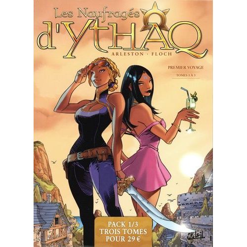 Les Naufragés D'ythaq - Pack En 3 Volumes - Tome 1, Terra Incognita - Tome 2, Ophyde La Géminée - Tome 3, Le Soupir Des Étoiles