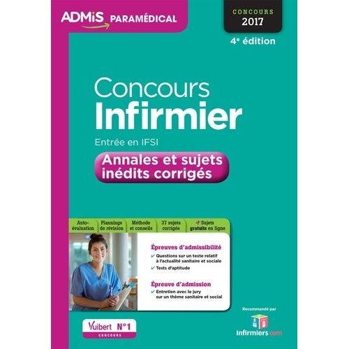 Concours Infirmier - Annales Et Sujets Inédits Corrigés
