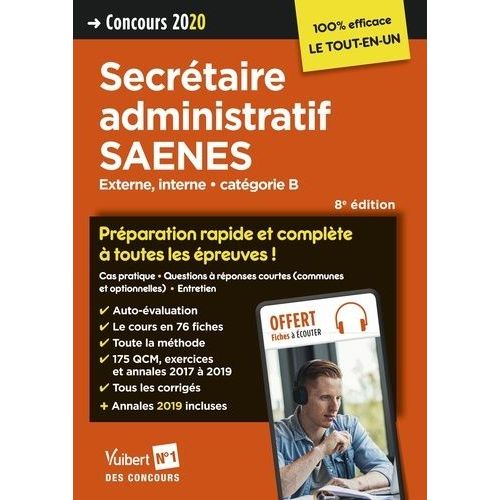 Concours Secrétaire Administratif Saenes - Le Tout-En-Un