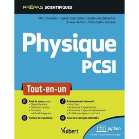 Physique Pcsi - Tout-En-Un