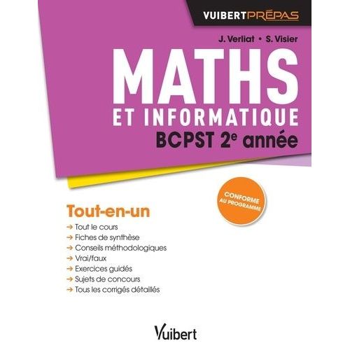 Maths Et Informatique Bcpst 2e Année