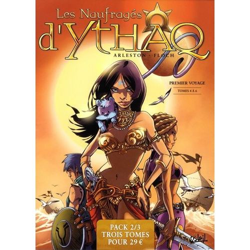 Les Naufragés D'ythaq - Pack En 3 Volumes - Tome 4, L'ombre De Khengis - Tome 5, L'ultime Arcane - Tome 6, La Révolte Des Pions