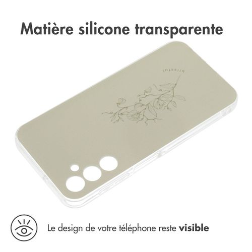 Imoshion Coque Design Samsung Galaxy A25 Floral Green