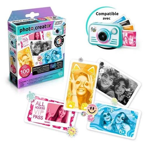 Canal Toys - Creator - Recharge pour Appareil Instantané avec Papier Photo - CLK 051