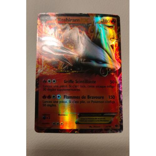 Reshiram Ex 22/99 Pca9 Carte Pokémon Très Rare