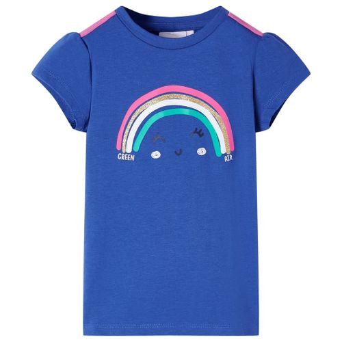 T-Shirt Pour Enfants Bleu Cobalt 104