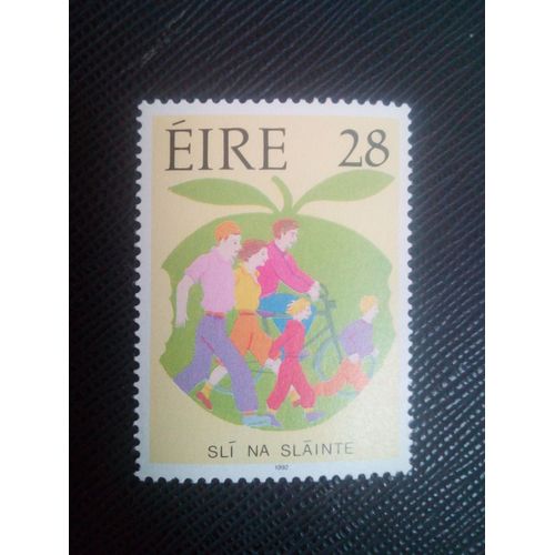 Timbre Irlande Y T 787 Mode De Vie Sain 1992 ( 150108 )