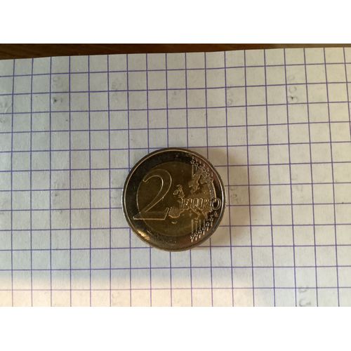 Une Pièce De 2 Euros Les 75 Ans De L’Unicef Pour Chaque Enfant Valeur De La Pièce 750 Euros Mise À Prix 650€