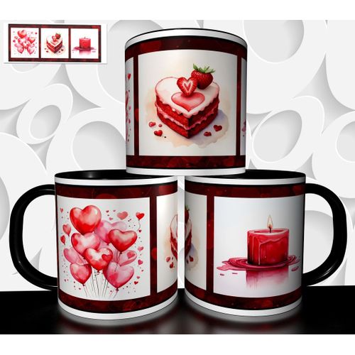 Mug Tasse À Café - Illustration Amour Love Cadeau Mariage St Valentin 1920