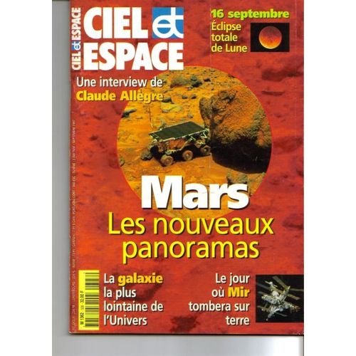 Ciel Et Espace N° 328 : Mars Les Nouveaux Panoramas