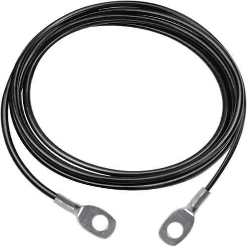 Câble de Gymnastique, Corde Fil d'acier de Remise en Forme DIY LAT Home Gym Poulie Câble Machine Musculation Cable