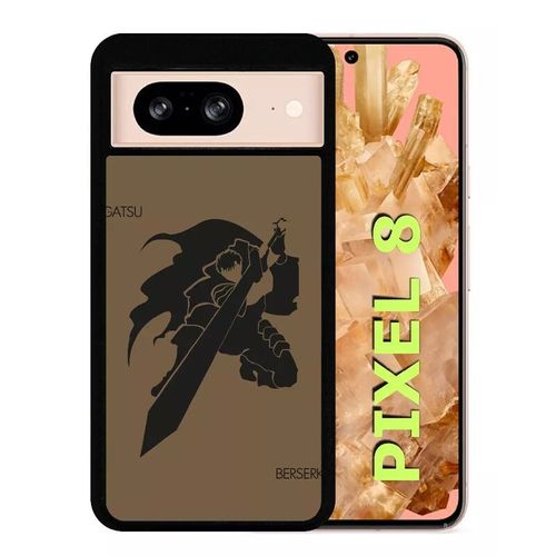 Coque Pour Pixel 8 - Gatsu Berserk - Silicone - Noir